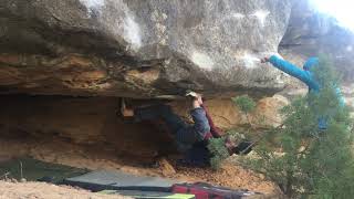 Video thumbnail of Pasiego desde el fondo, 7b. Alcañiz