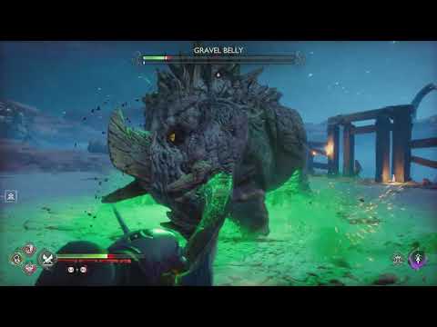 God of War Ragnarök KRATOS VS DRAKE Gravel Belly