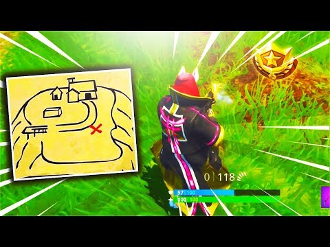 Fortnite: "Follow the treasure map found in Flush Factory" Location Week 3 Challenge!
