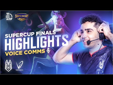 LEAGUE OF LEGENDS SUPERCUP FINALS vs DV- نهائي كأس السوبر لليج اوف ليجندز بأصوات اللاعبين