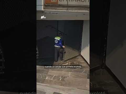 Le Explota el Celular, Cae y Muere en Metro Camarones