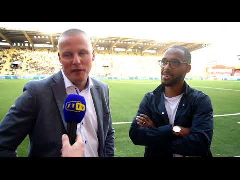 Marc Hendrikx en Dennis Odoi aan de aftrap