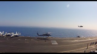 Flight Deck Life - EOD Fast Rope Insertion From Helicopter