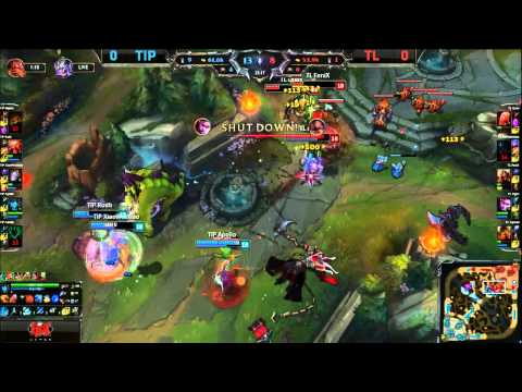 XiaoWeiXiao makes fun of Apollo's name - Quick Recap / All Chat - TL vs TiP after Game 1