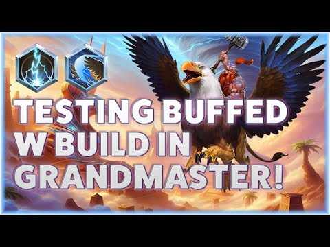 Falstad Gust - TESTING BUFFED W BUILD IN GRANDMASTER! - Grandmaster Storm League