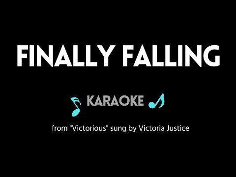 Finally Falling KARAOKE (from "Victorious")