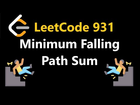 Minimum Falling Path Sum Leetcode 931 Dynamic Programming