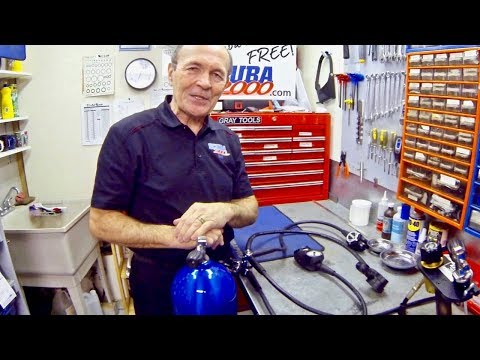 Scuba System Assembly & Disassembly - The Regulator - Scuba Tech Tips #1
