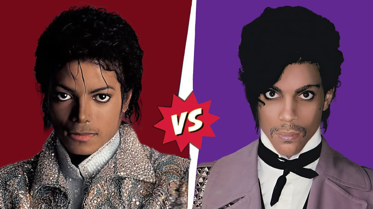 Michael Jackson vs Prince  ( Through the Years - From 1977) #michaeljackson #prince  #80s #90s