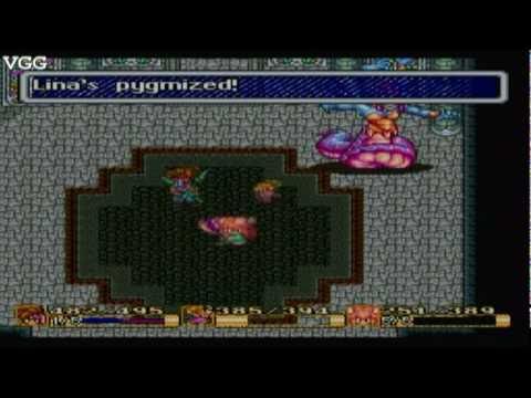Secret of Mana (SNES) - 51/61 - The Mana Fortress Sinks
