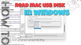 how to read open explore a mac external usb disk in windows free