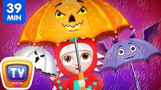 Rain Rain Go Away Halloween🎃 Song with Babies + More ChuChu TV Nursery Rhymes &amp; Kids Songs