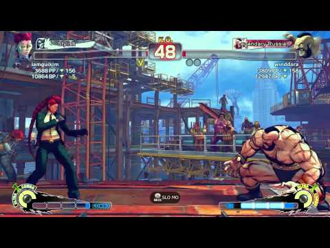 iamguikim (CV) vs winddara (ZA) | SSF4: Arcade Edition PC - Ranked Match