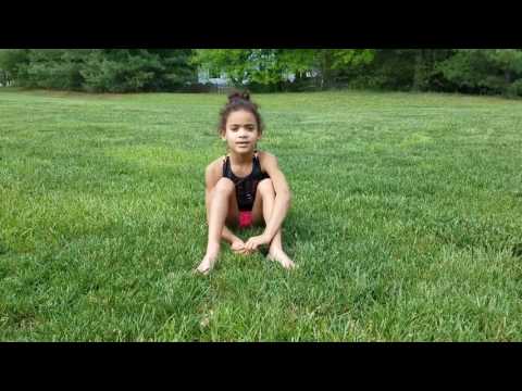 Gymnastics at the playground: Cartwheel challenge