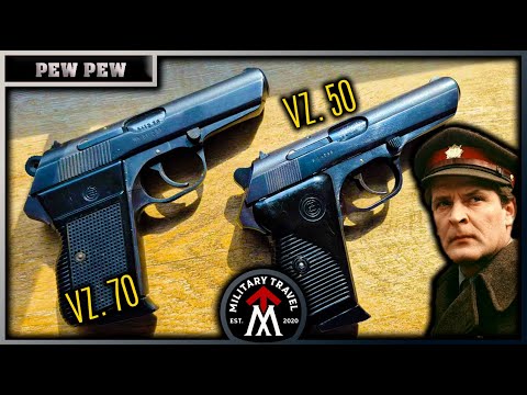 Rozdíl mezi pistolí CZ Vz.50 a Vz.70!