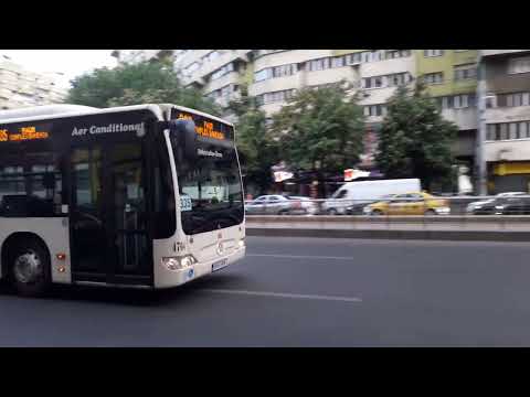 Autobuzul Mercedes-Benz citaro euro 4 #4764 pe linia 335 la Bd. Chișinău