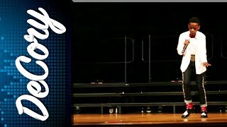 Kid nails Michael Jackson's Billie Jean at school talent show