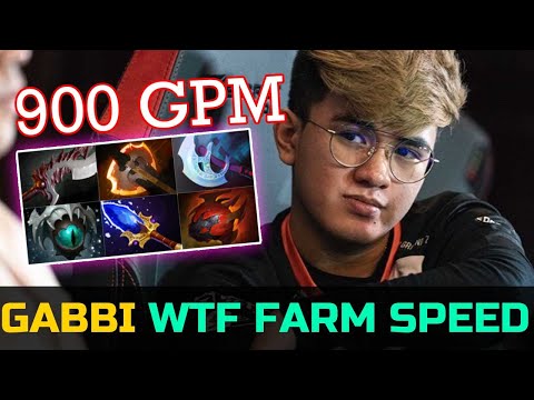 GABBI 900 GPM FARM SPEED - 11KMMR CRAZY TANKY BUILD DOTA 2