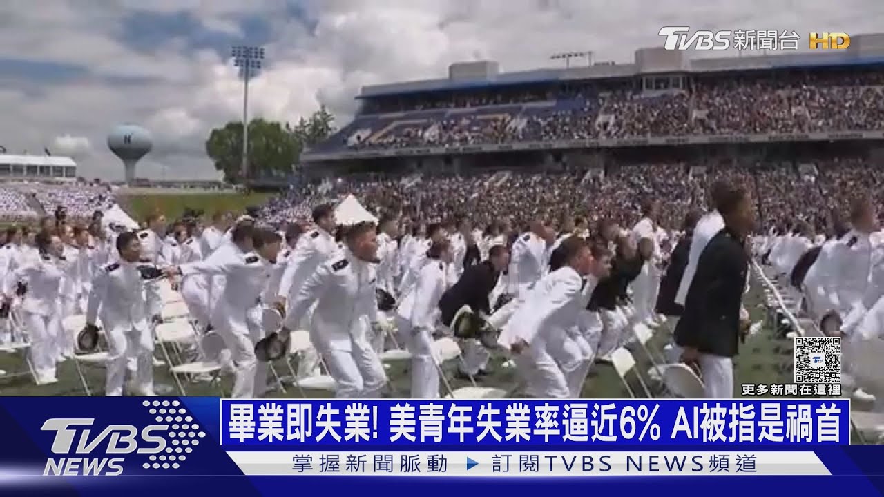 畢業即失業!美國青年失業率逼近6% AI被指是禍首