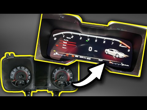 Full Digital Gauge Cluster Install!