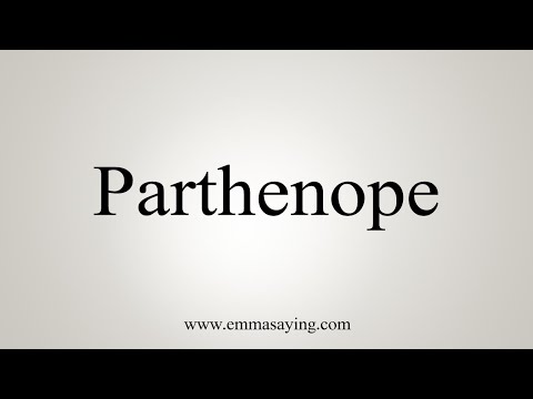 How To Say Parthenope