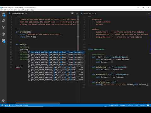 Credit Card App Example