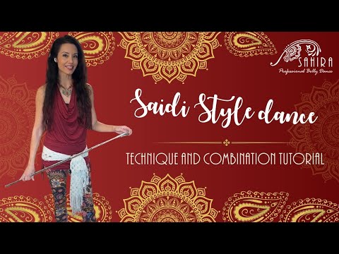 Learn Saidi Style Dance - Technique and Combination Tutorial
