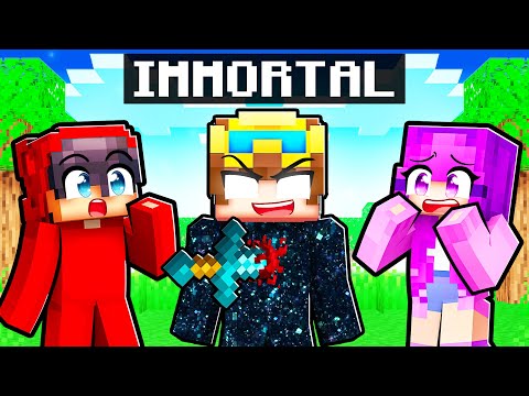 I Pranked My Friends With IMMORTALITY In Minecraft!