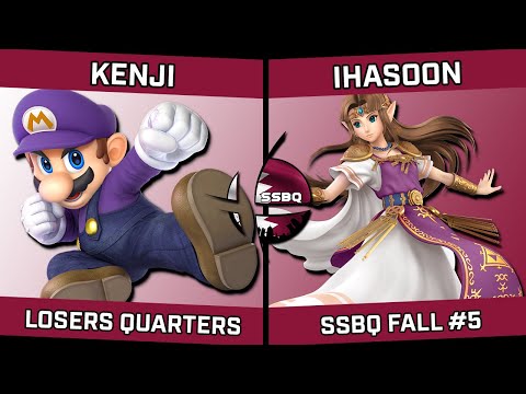Kenji (Mario) vs iHasoon (Zelda) - SSBQ Fall #5