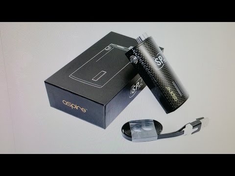 Боксмод Aspire ESP 30W (вариватт, 1900mAh) - видео 1