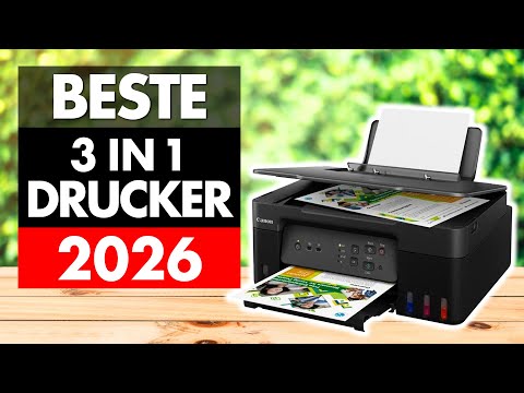 Beste DRUCKER für Zuhause 2026! ► Top 3 Multifunktionsdrucker / Kopierer / Scanner im Test Vergleich