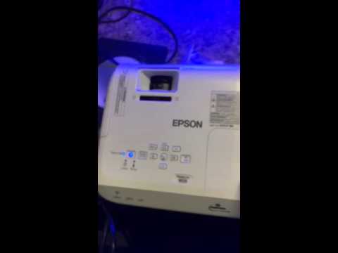 מקרן Epson PowerLite W29 WXGA HD Ready אפסון תמונה 2