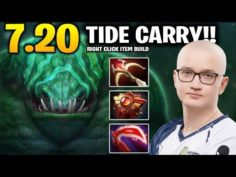 Matumbaman TideHunter Carry Super Right Click 7.20 Dota