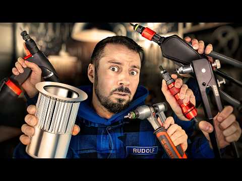 All about THREAD RIVETS and tools for them.