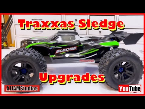 Traxxas Sledge Upgrades