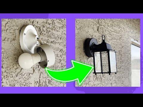 How To Install An Outside Light Fixture - Easy Step by Step