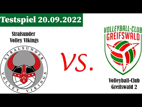 Testspiel Stralsunder VV vs  VC Greifswald 2