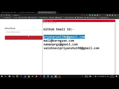 Created Github Api Using Node Js Express