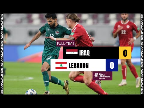 #AsianQualifiers - Group A | Iraq 0 - 0 Lebanon