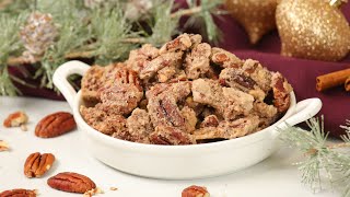 Candied Pecans | Easy & Delicious Holiday Recipe + Edible Gift