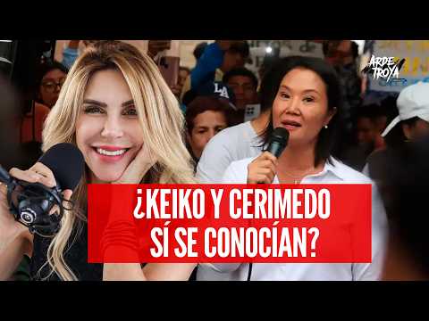 KEIKO Y CERIMEDO SÍ SE CONOCÍAN: AUDIOS DE SU EXPAREJA LO VINCULAN CON GRANJAS DE TROLLS