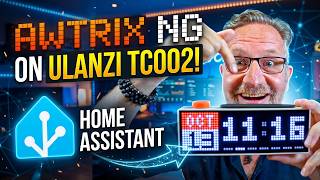 Install Awtrix NG on the Ulanzi TC002: Turn It Into a Home Assistant Voice Display!
