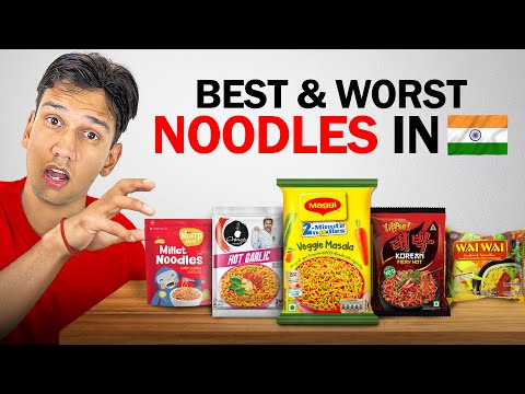 10+ noodles ranked from worst to most healthy
