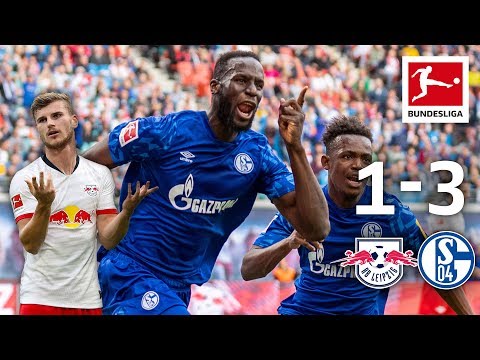 RB Rasen Ballsport Leipzig 1-3 FC Schalke 04 Gelse...