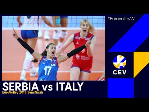 Serbia vs Italy I #EuroVolleyW 2019 - Semi Final I FULL MATCH