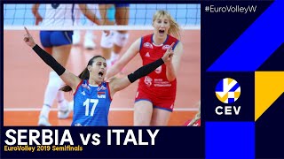 Download lagu Serbia vs Italy I #EuroVolleyW 2019 - Semi Final I FULL MATCH mp3