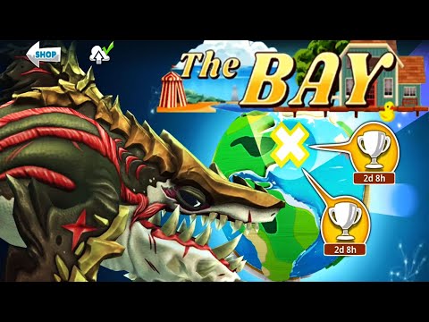 Hungry Shark World - THE BAY MAP UNLOCKED - All 33 Sharks Unlocked - ANCIENT SHARK ON BAY