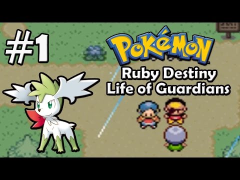 Let's Play Pokemon Ruby Destiny: Life of Guardians - Part 1 - Start of a Journey