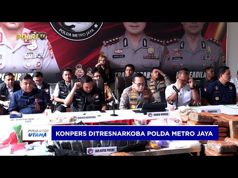 LIVE - POLDA METRO JAYA UNGKAP KASUS DAN PEMUSNAHAN BARANG BUKTI NARKOBA