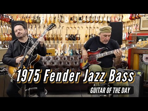 1975 Fender Jazz Bass | Guitar of the Day - Roberto Vally feat. Tony Pulizzi